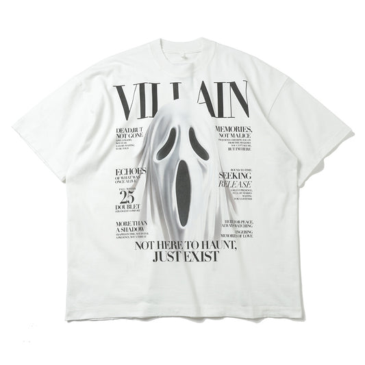 VILLAIN COVER PRINT T-SHIRT
