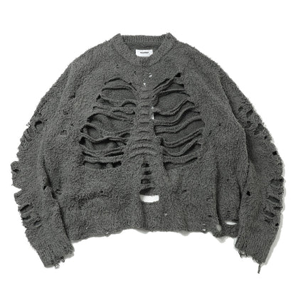 RIBCAGE KNIT PULLOVER