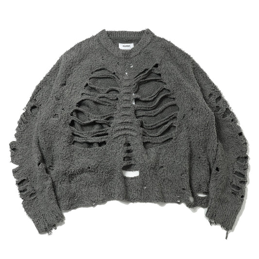 RIBCAGE KNIT PULLOVER
