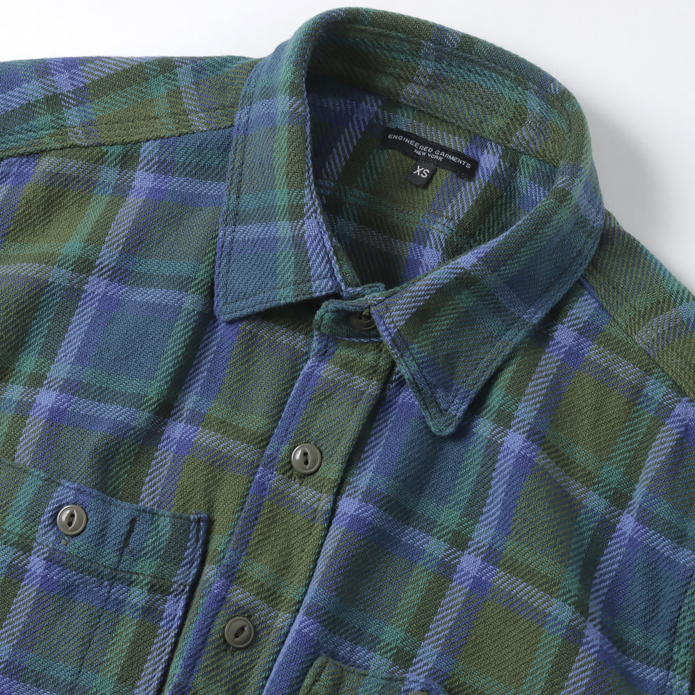 Work Shirt - Cotton Heavy Twill Plaid