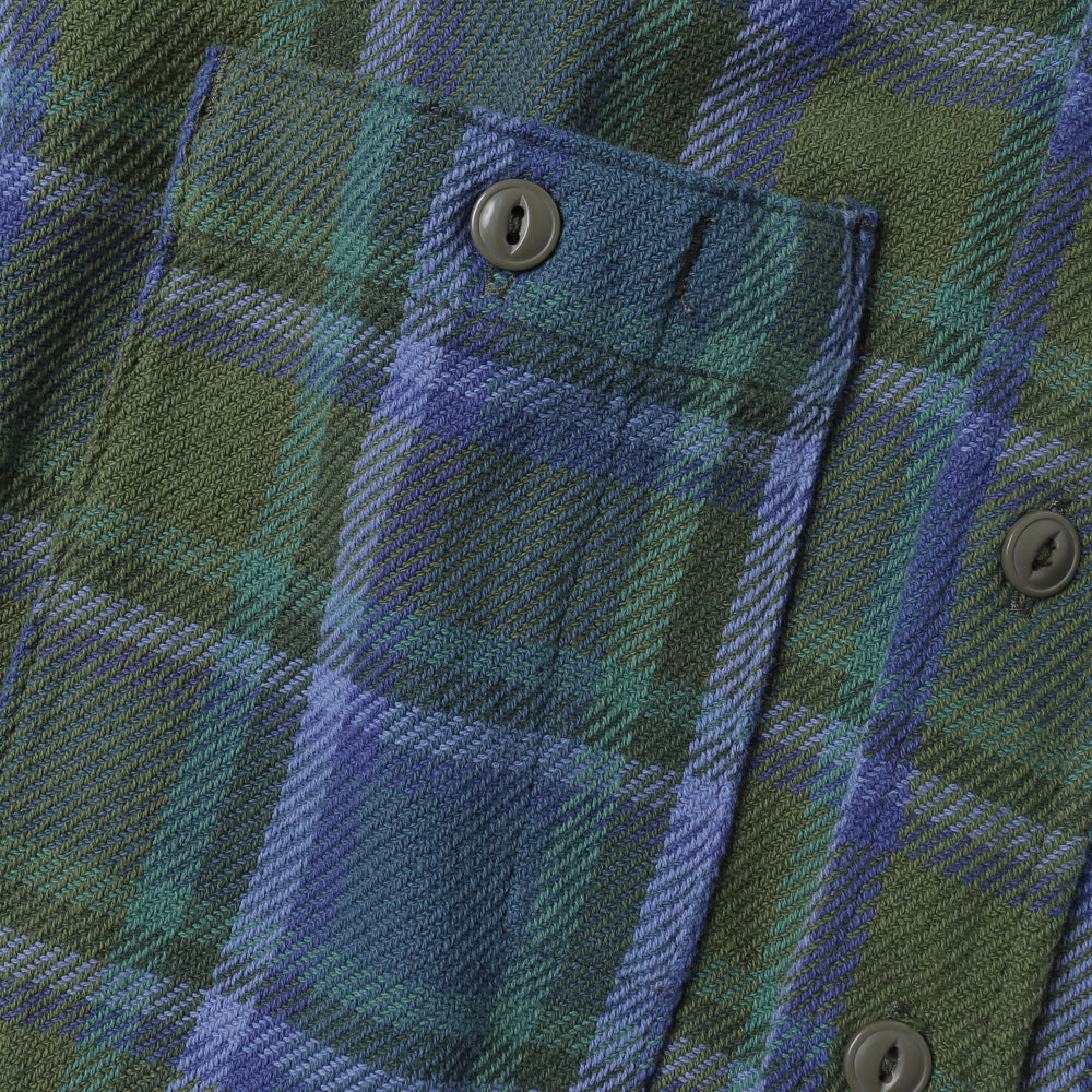 Work Shirt - Cotton Heavy Twill Plaid