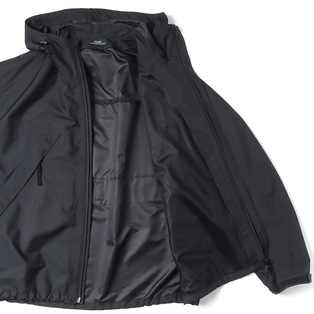 SLANT ZIP PARKA