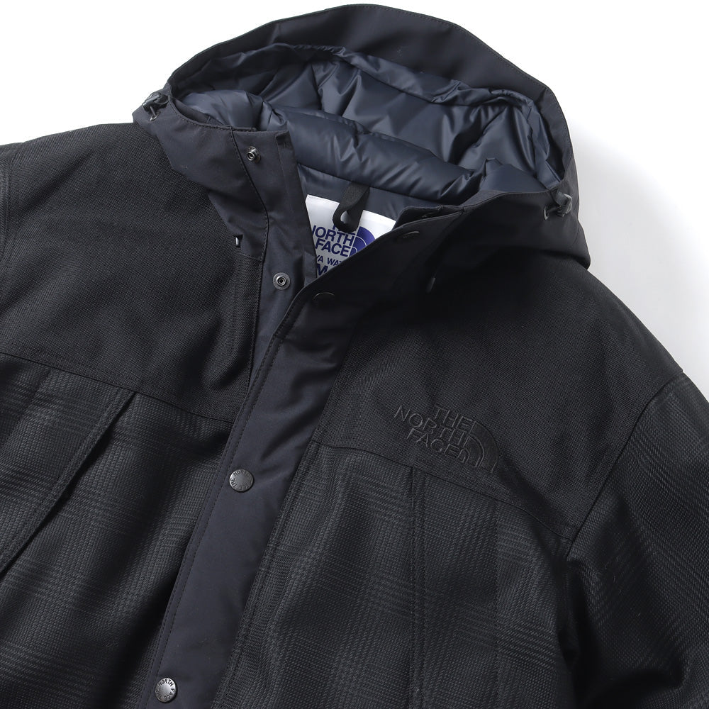 ナイロンタフタ層ラミネート×ウールエステルチェック×ナイロンオックスTHE NORTH FACE Ｗネーム J914