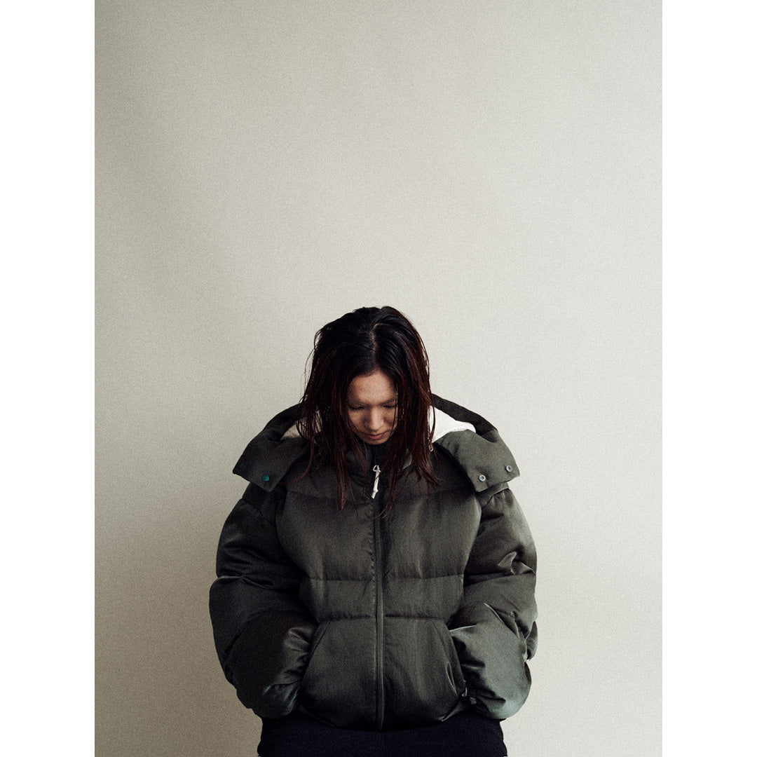 DIGAWEL(ディガウェル) Hoodie puffer jacket (F/CE.×DIGAWEL