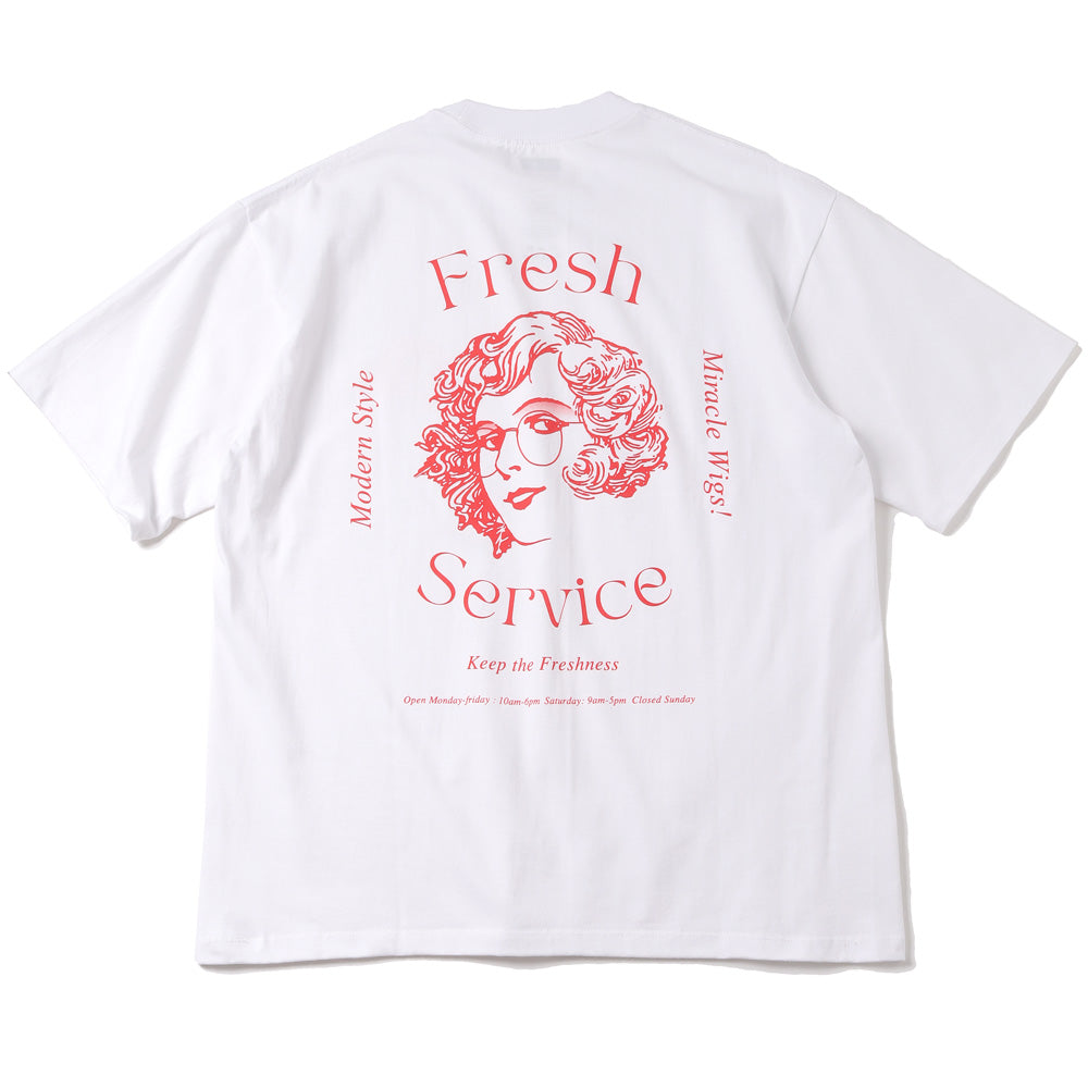 CORPORATE PRINTED S/S TEE “Miracle Wigs”
