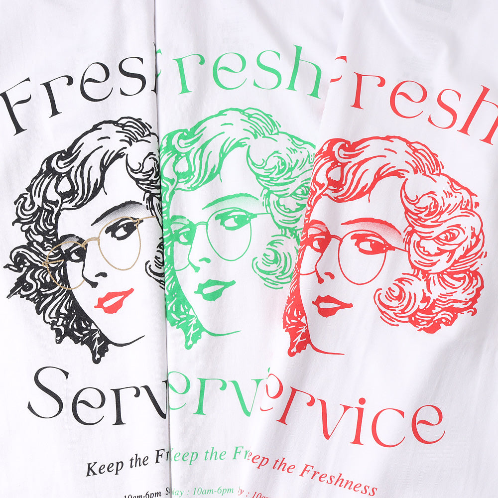 CORPORATE PRINTED S/S TEE “Miracle Wigs”