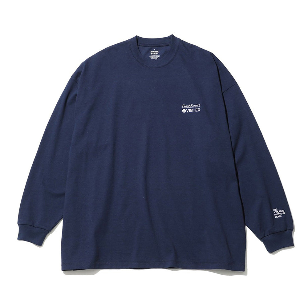 VIBTEX for FreshService L/S CREW NECK TEE