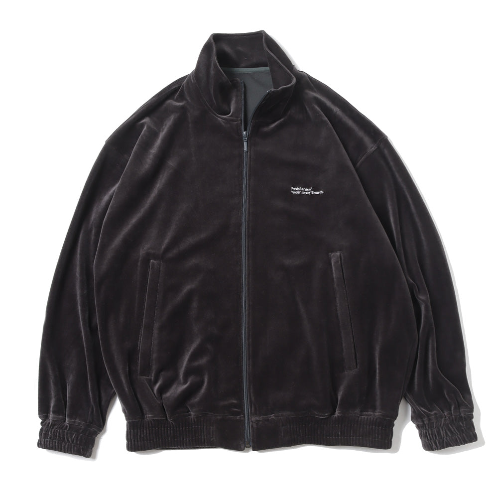 VELOUR JERSEY BLOUSON