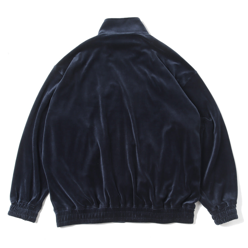 Visvim/hi neck velours track  jacket