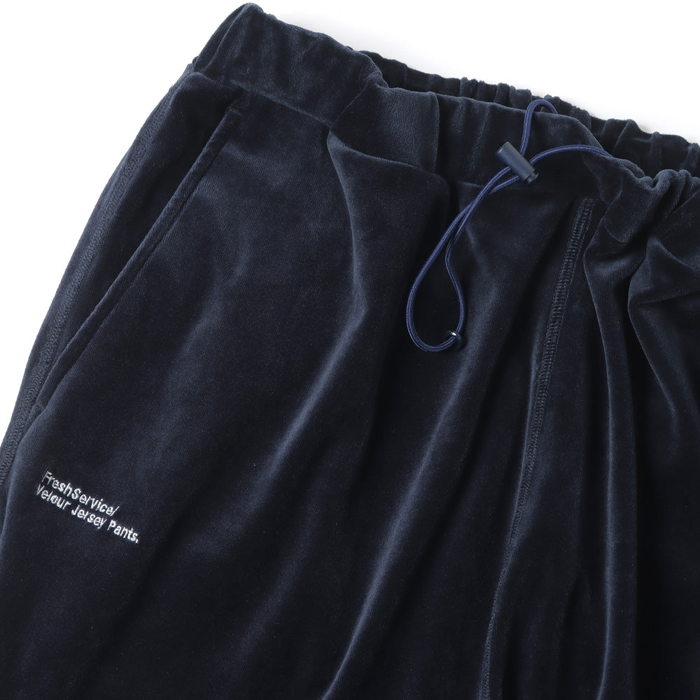 VELOUR JERSEY PANTS