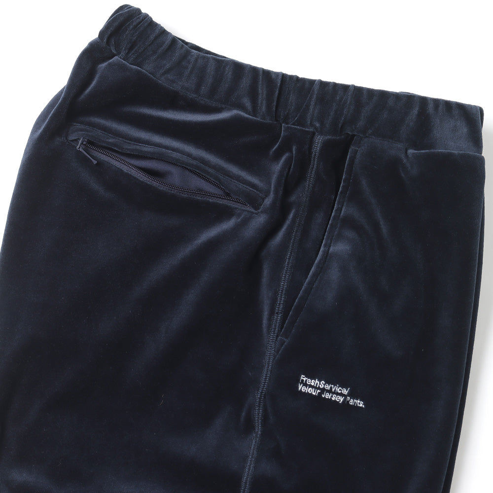 VELOUR JERSEY PANTS