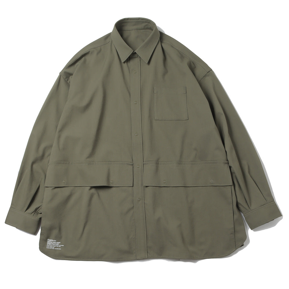 FIREPROOF CARGO POCKET REGULAR COLLAR SHIRT