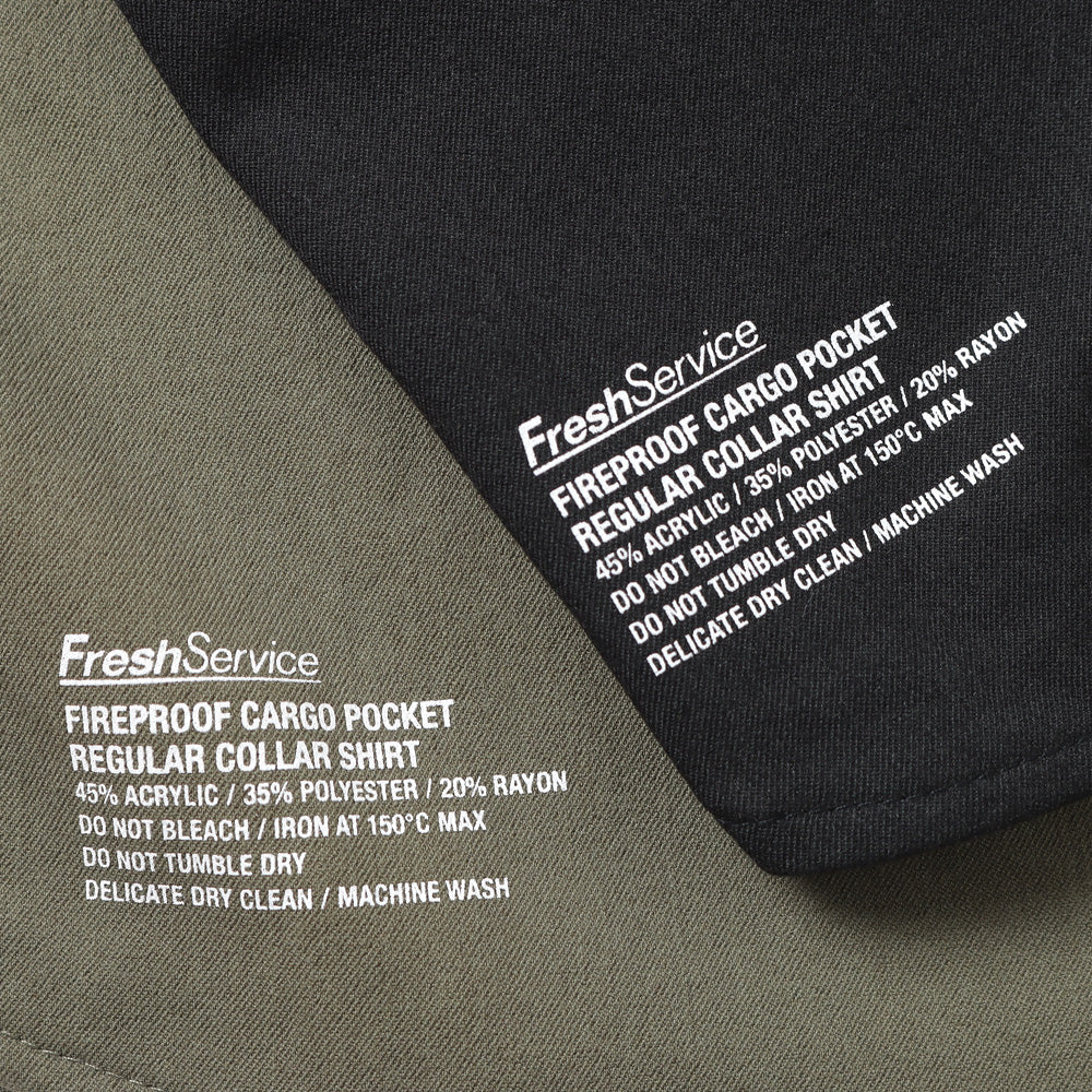 FIREPROOF CARGO POCKET REGULAR COLLAR SHIRT