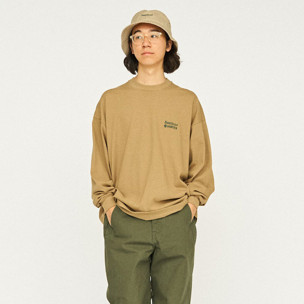 SUPFreshService  CREW NECK TEE VIBTEX