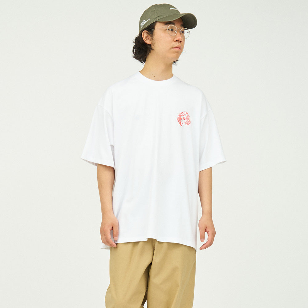 CORPORATE PRINTED S/S TEE “Miracle Wigs”