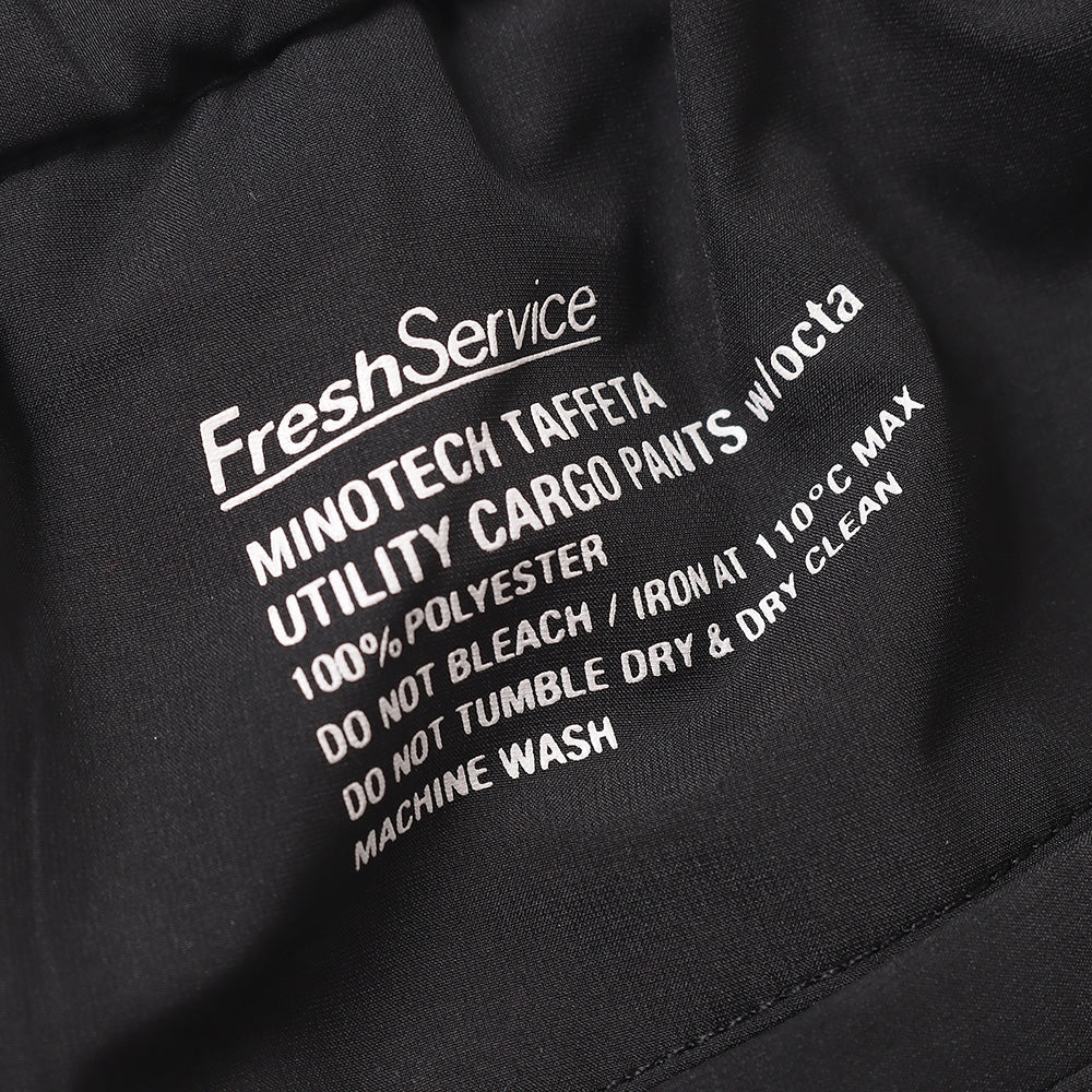 MINOTECH TAFFETA UTILITY CARGO PANTS w/octa