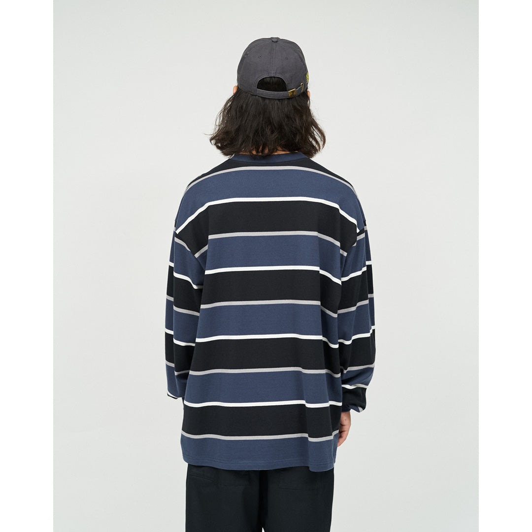FreshService MULTI BORDER L/STEE ボーダーロンT Fresh Service MULTI BORDER L/S TEE [NAVY] - Fresh Service