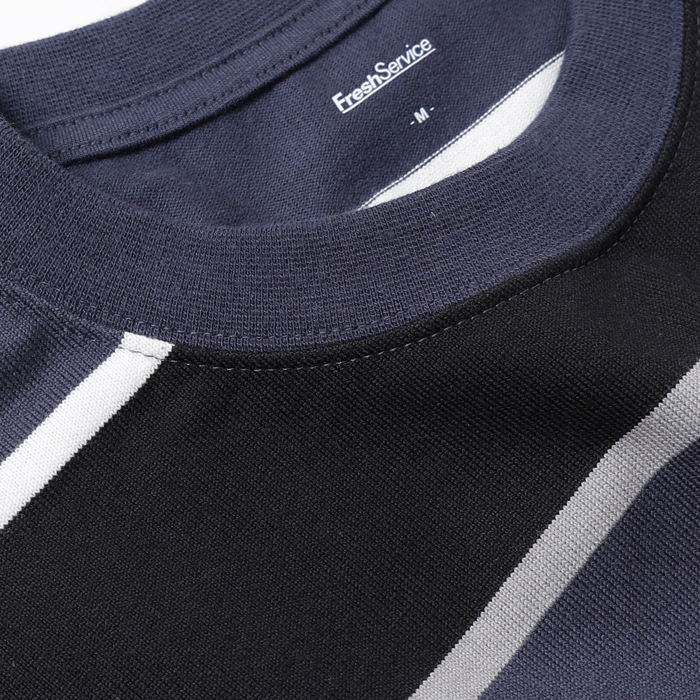 MULTI BORDER L/S TEE
