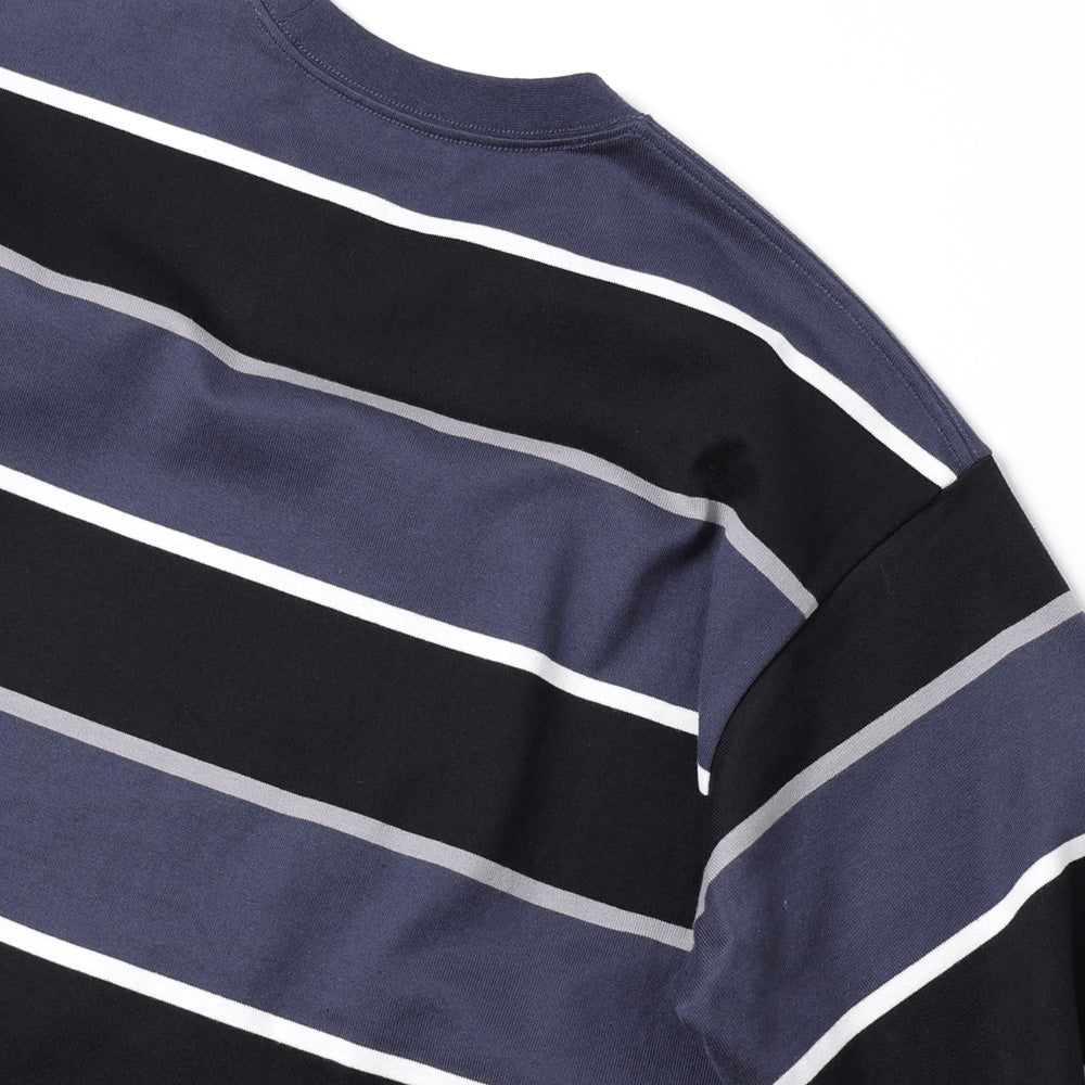FreshService) MULTI BORDER L/S TEE (FSC253-70133