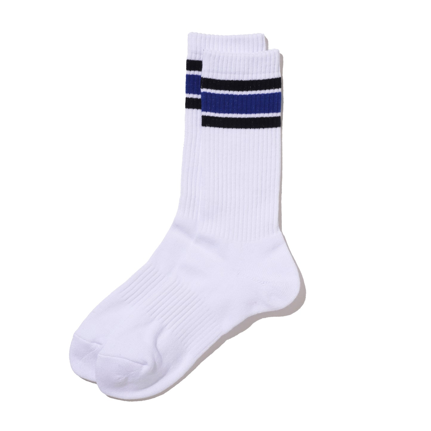 2-PACK MULTI STRIPE CREW SOCKS
