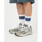 2-PACK MULTI STRIPE CREW SOCKS