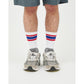 2-PACK MULTI STRIPE CREW SOCKS