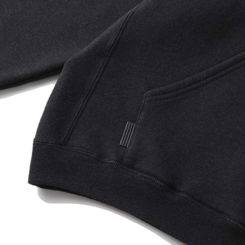 SFC FULL ZIP HOODY(BLACK MELANGE)
