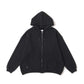SFC FULL ZIP HOODY(BLACK MELANGE)