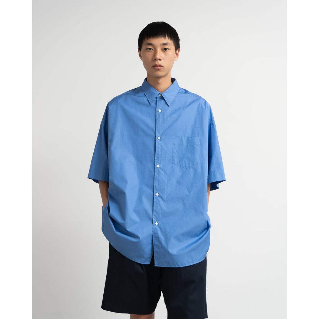 ALUMO for GP S/S Oversized Regular Collar Shirt