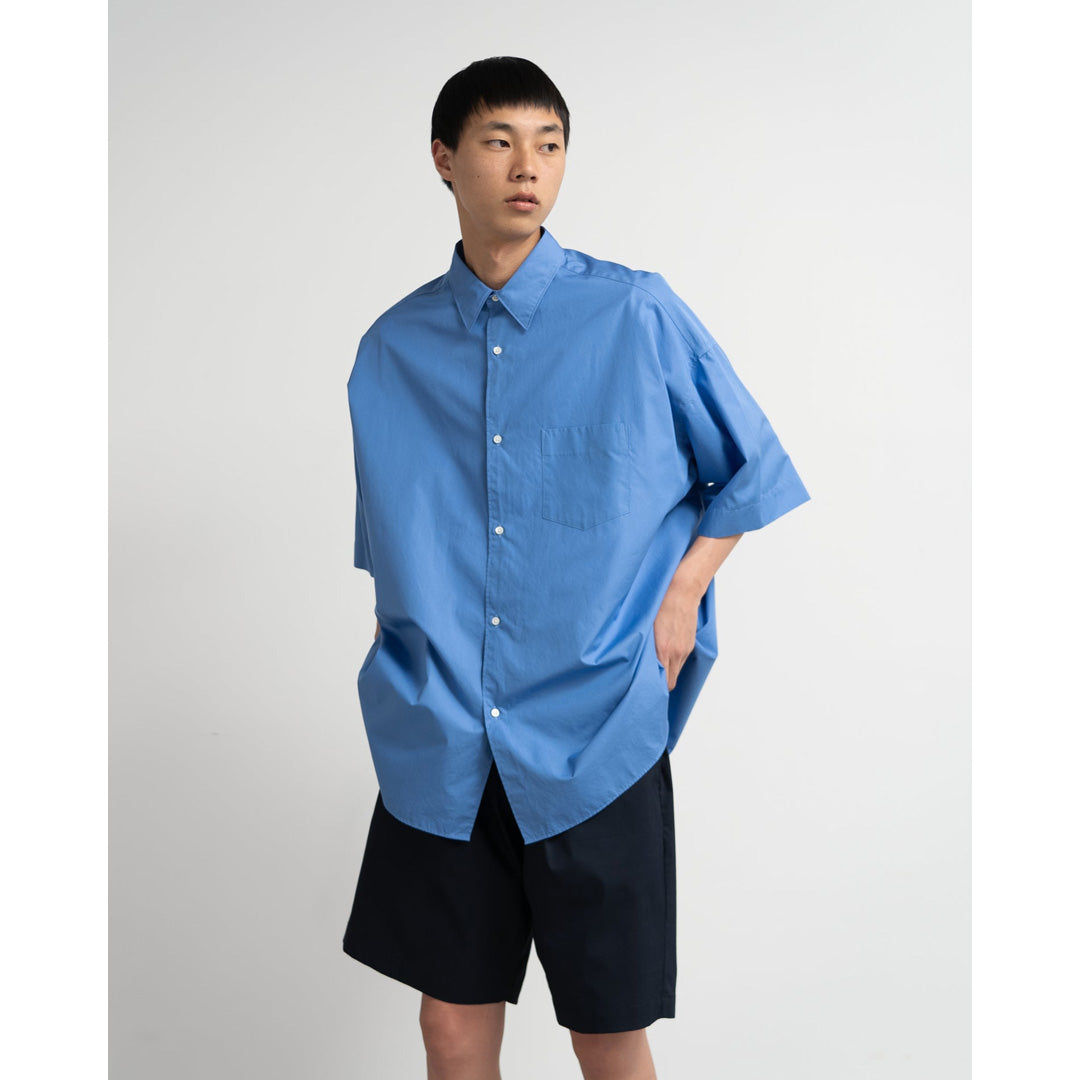 ALUMO for GP S/S Oversized Regular Collar Shirt