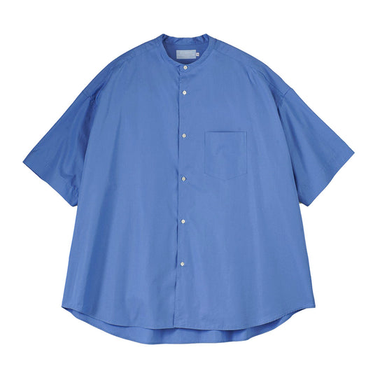 ALUMO for GP S/S Oversized Band Collar Shirt