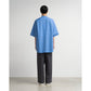ALUMO for GP S/S Oversized Band Collar Shirt