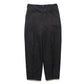 Scale Off Wool Wide Tapered Slacks