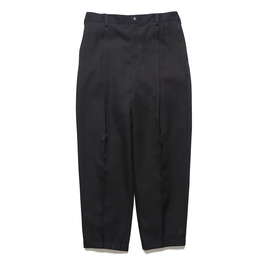 Scale Off Wool Wide Tapered Slacks