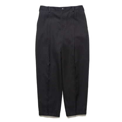 Scale Off Wool Wide Tapered Slacks
