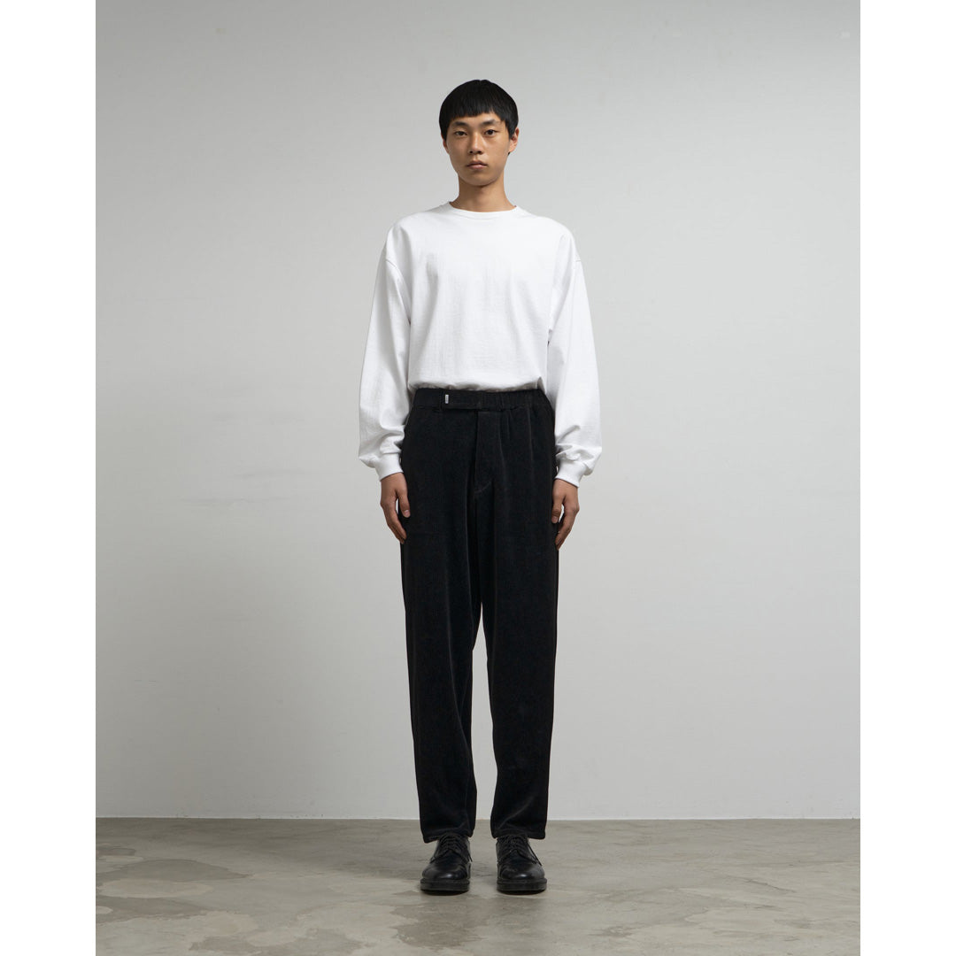 Soft Knit Corduroy Wide Tapered Chef Pants 26AW