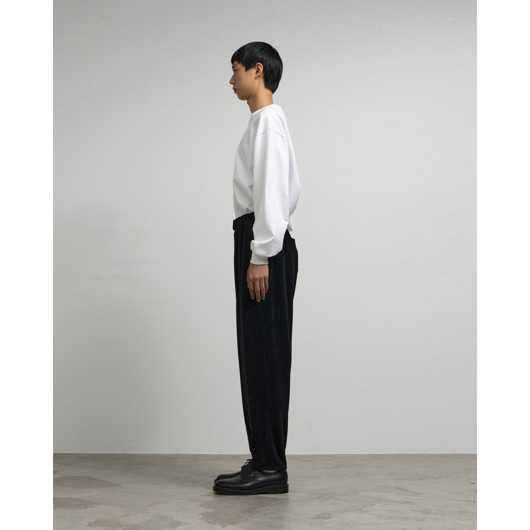 Soft Knit Corduroy Wide Tapered Chef Pants 26AW