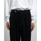 Soft Knit Corduroy Wide Tapered Chef Pants 26AW
