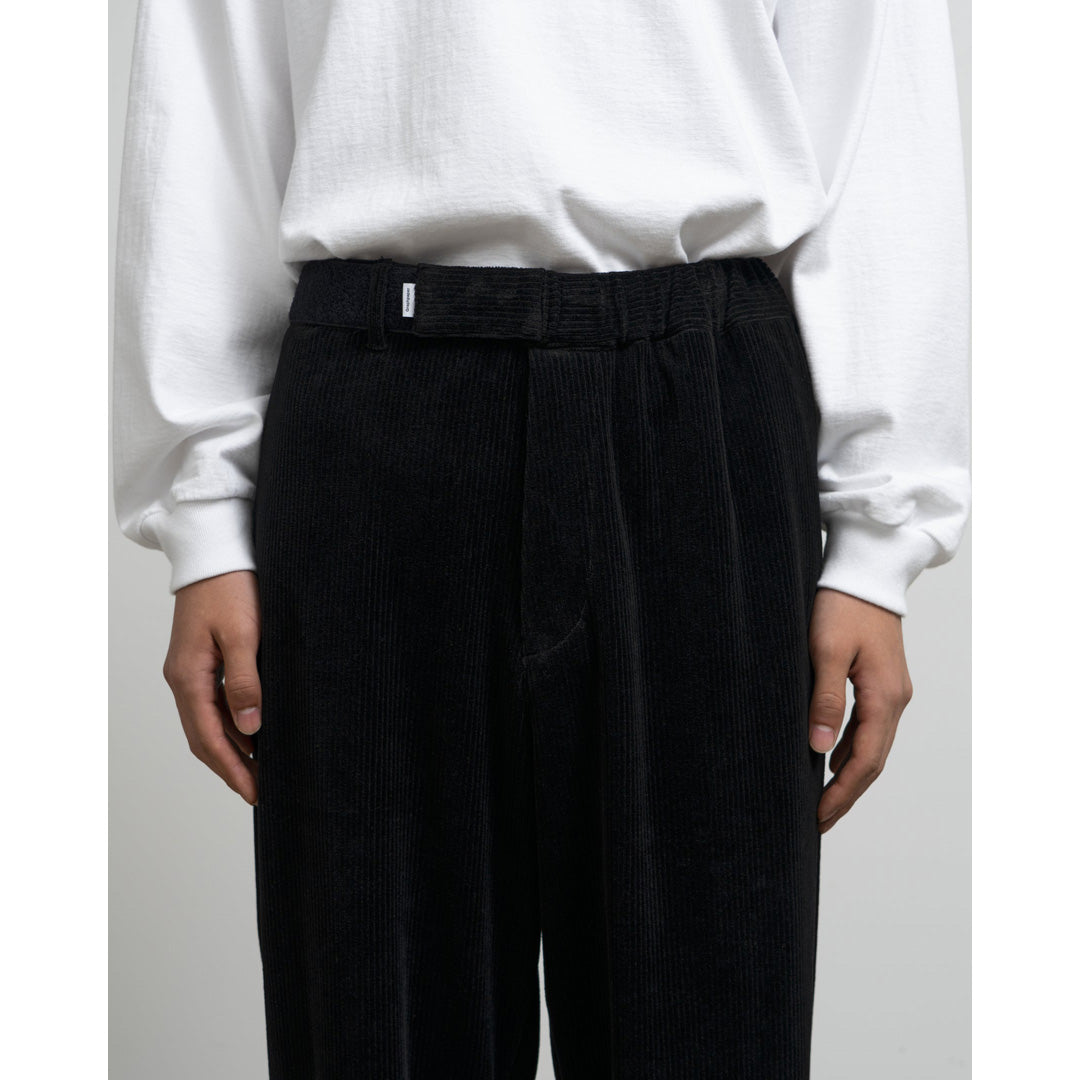 Soft Knit Corduroy Wide Tapered Chef Pants 26AW