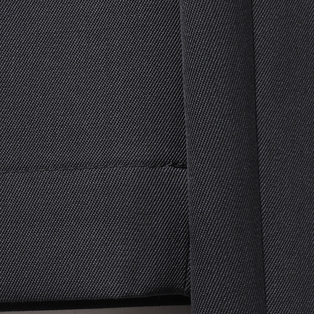 Scale Off Wool Wide Tapered Slacks