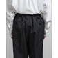 Scale Off Wool Wide Tapered Slacks