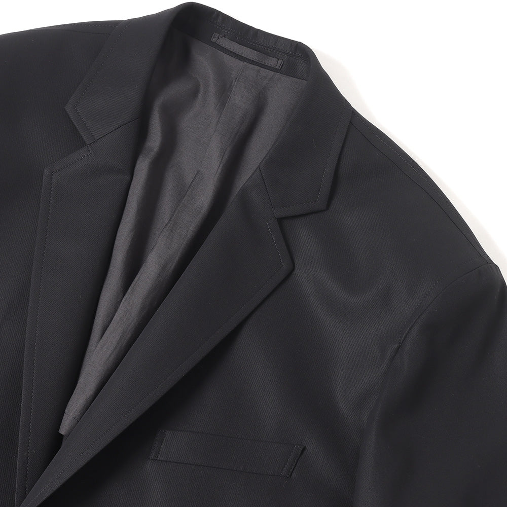 Wooly Cotton Twill Single Jacket