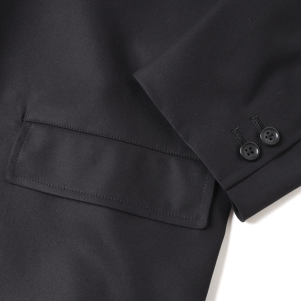 Wooly Cotton Twill Single Jacket