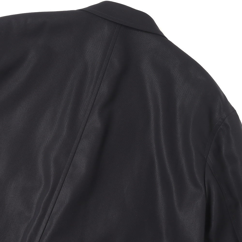 Wooly Cotton Twill Single Jacket