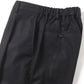 Wooly Cotton Twill Wide Tapered Slacks