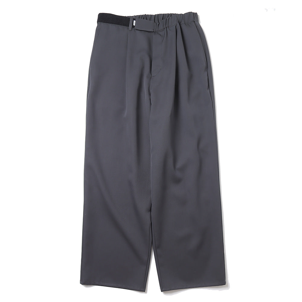 Graphpaper) Scale Off Wool Wide chef Pants GM233-40173B (GM233