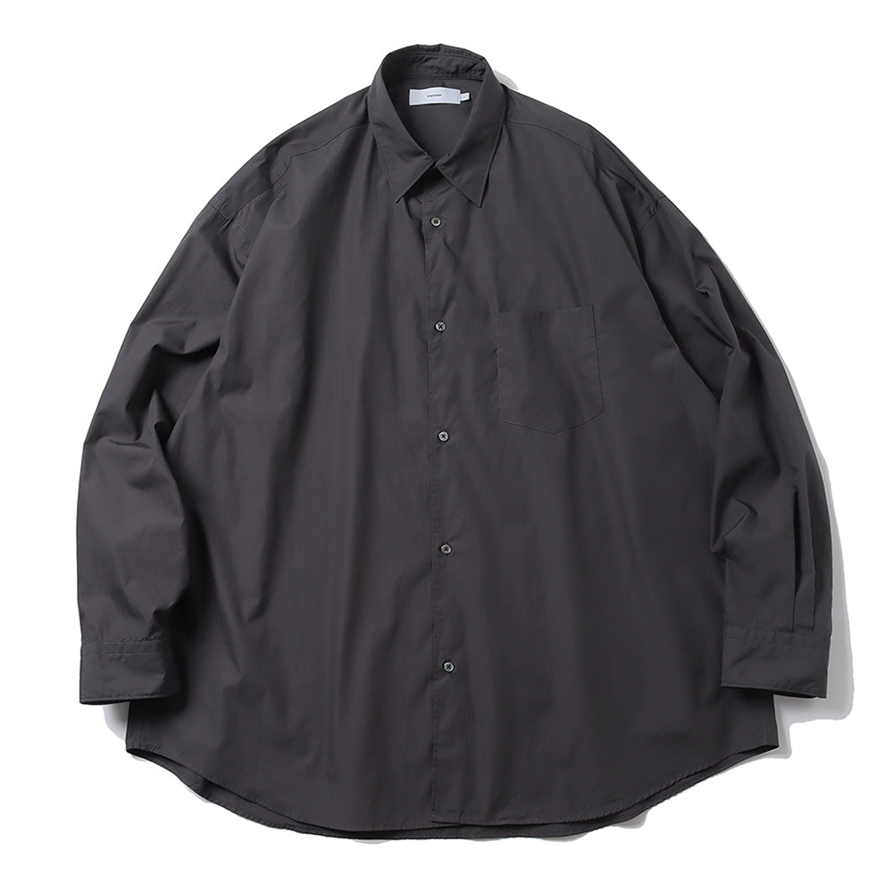 Broad L/S Oversized Regular Collar Shirt