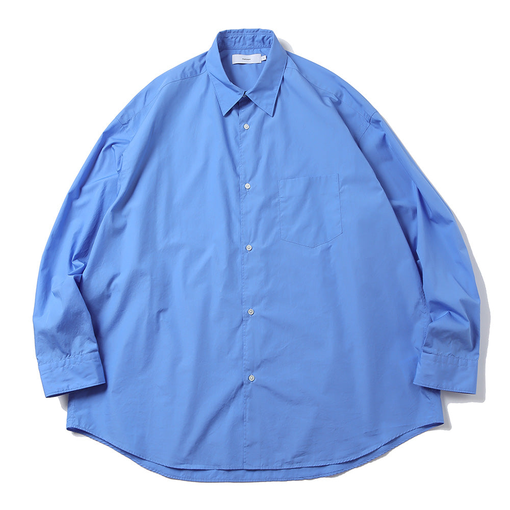 Broad L/S Oversized Regular Collar Shirt