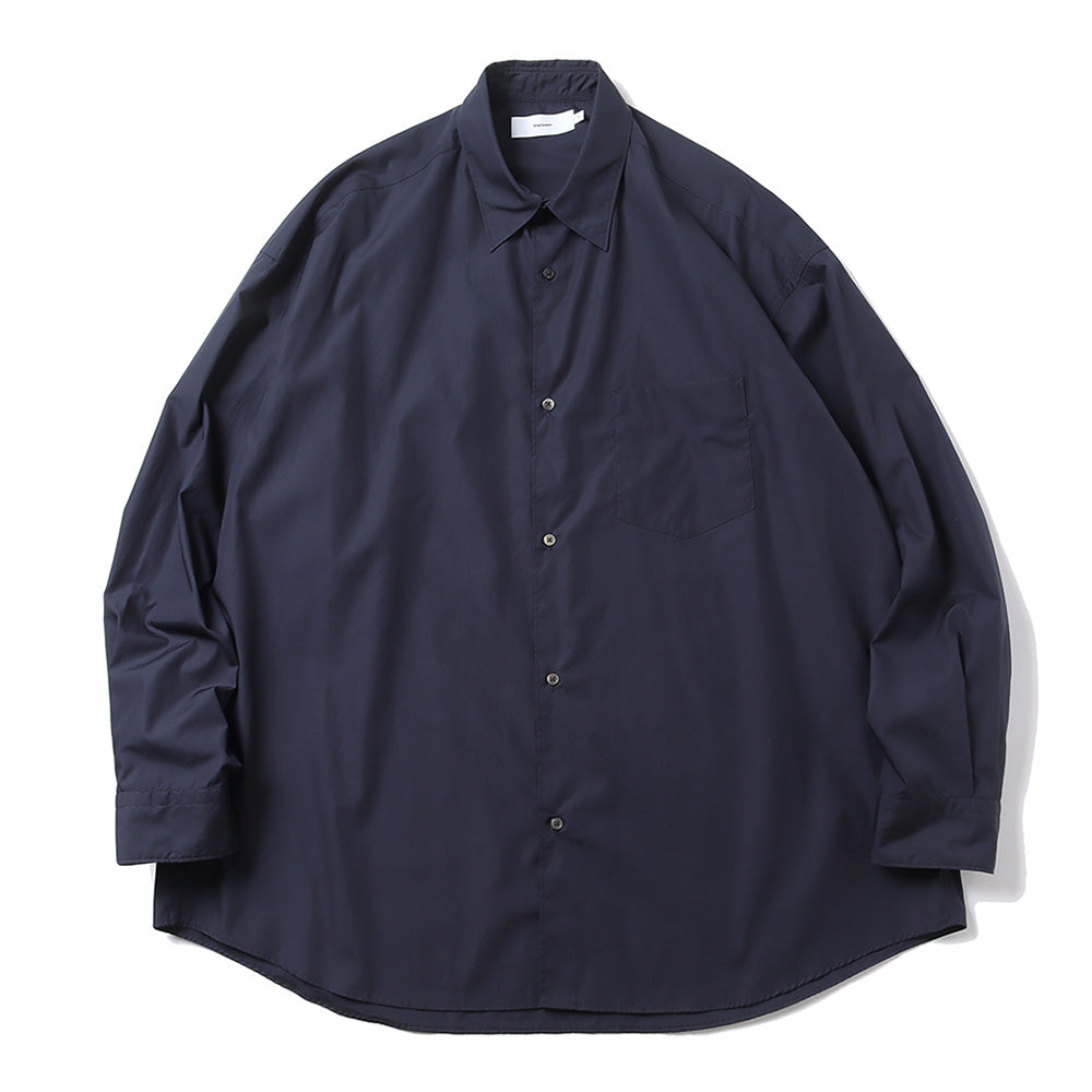 Broad L/S Oversized Regular Collar Shirt