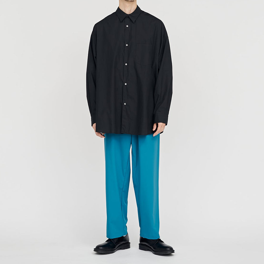 Broad L/S Oversized Regular Collar Shirt